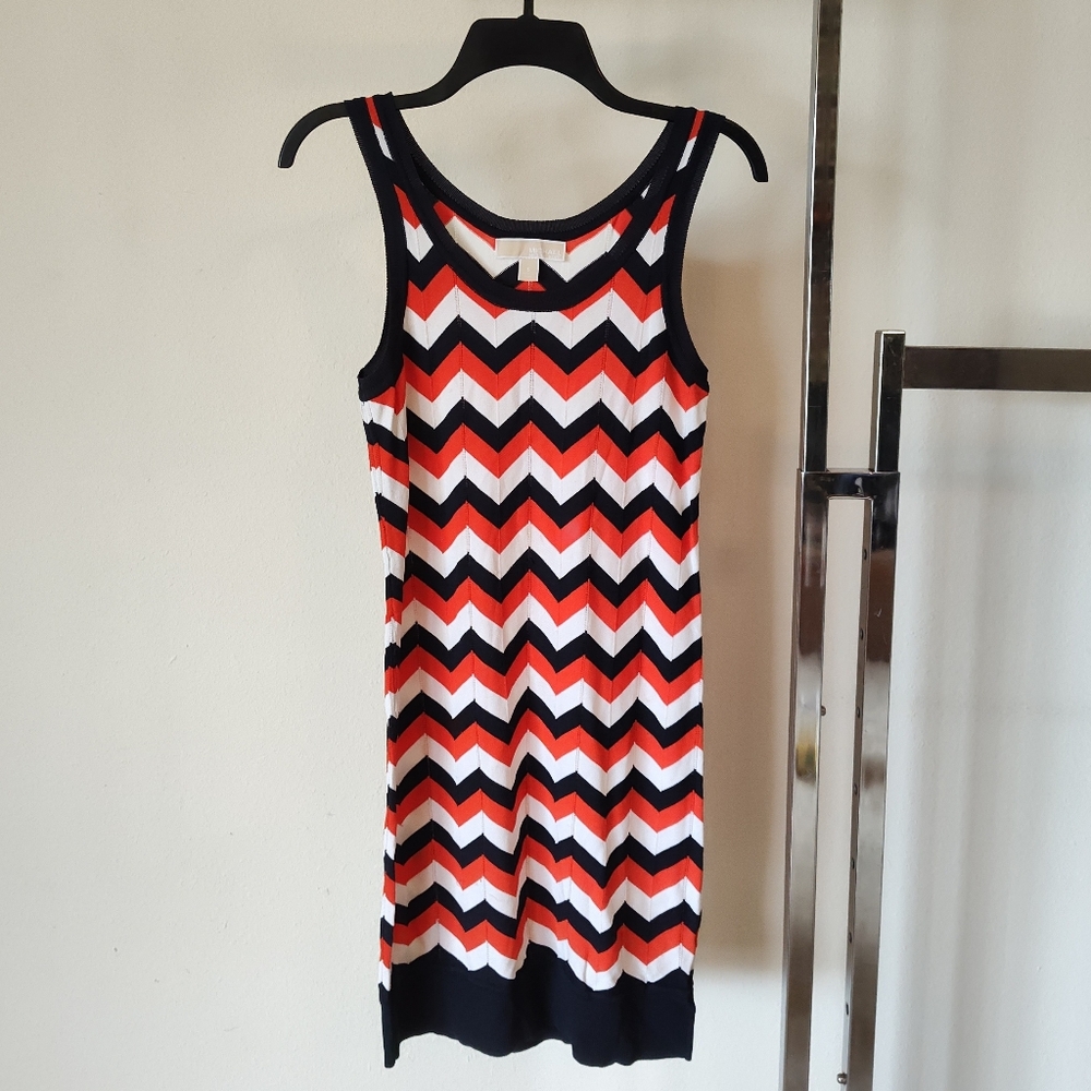 Michael Kors Chevron Knit Dress